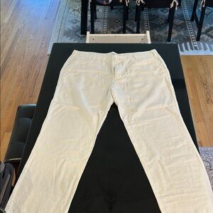 Nautica Men's White Linen Pants